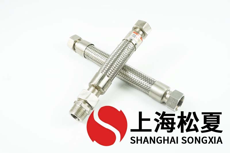 單相循環泵安裝DN50雙扣金屬軟管